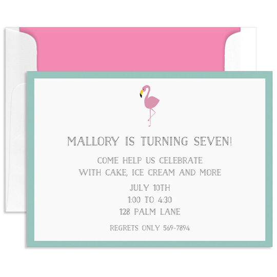 Flamingo Invitations